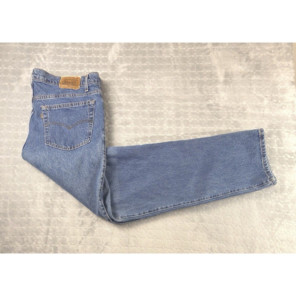 Vintage 1991 Levi’s 540 Jeans Mens 42x32 Relaxed Fit USA Made Medium Wash